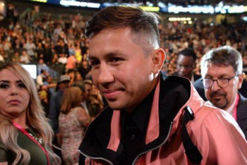 Фотография к новости: Американская актриса опубликовала фото с Головкиным на вечере бокса Джошуа - Руис