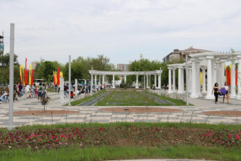 Фотография к новости: Новый сквер появился в Нур-Султане