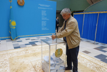 Фотография к новости: Больше 50% избирателей проголосовали на выборах в РК к 14 часам