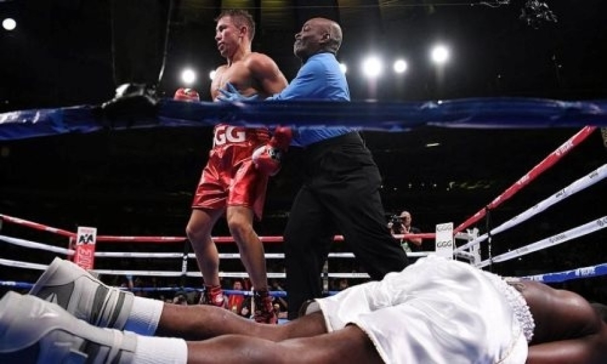 Более 12 тысяч зрителей посетили бой Головкина в Нью-Йорке