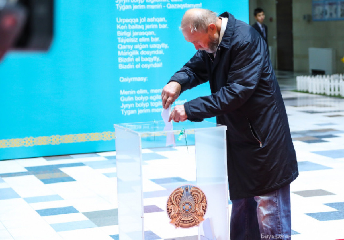 Голосование прошло в спокойной обстановке – МВД РК