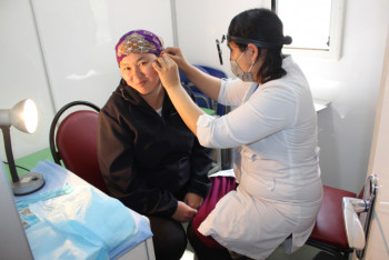 Фотография к новости: Медики Актау выехали к сельчанам