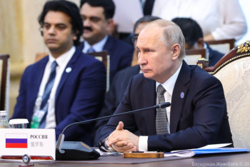 Фотография к новости: Путин назвал дату следующего саммита ШОС 