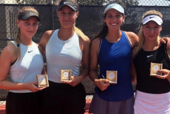 Фотография к новости: Теннисистка Екатерина Дмитриченко стала финалисткой ITF Women’s в Израиле