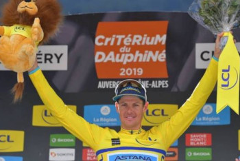 Фотография к новости: Гонщик "Астаны" выиграл многодневку во Франции