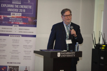 Фотография к новости: В Назарбаев Университете проходит конференция по космофизике с участием ученых из 10 стран