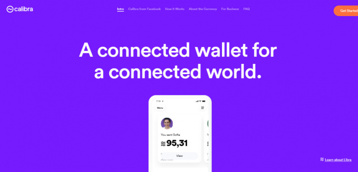 Facebook представил криптовалюту Libra и запустил сайт Calibra для нее