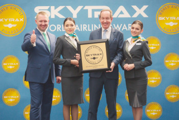 Фотография к новости: "Эйр Астана" стала лучшей авиакомпанией Центральной Азии и Индии 