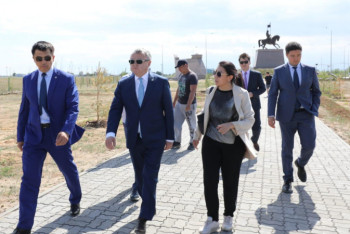 Озеленять Актобе будут на израильском оборудовании методом капельного орошения