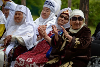 Фотография к новости: Древний казахский праздник возродили павлодарские апашки
