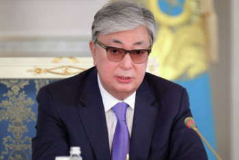 Фотография к новости: Токаев вылетел в Арысь