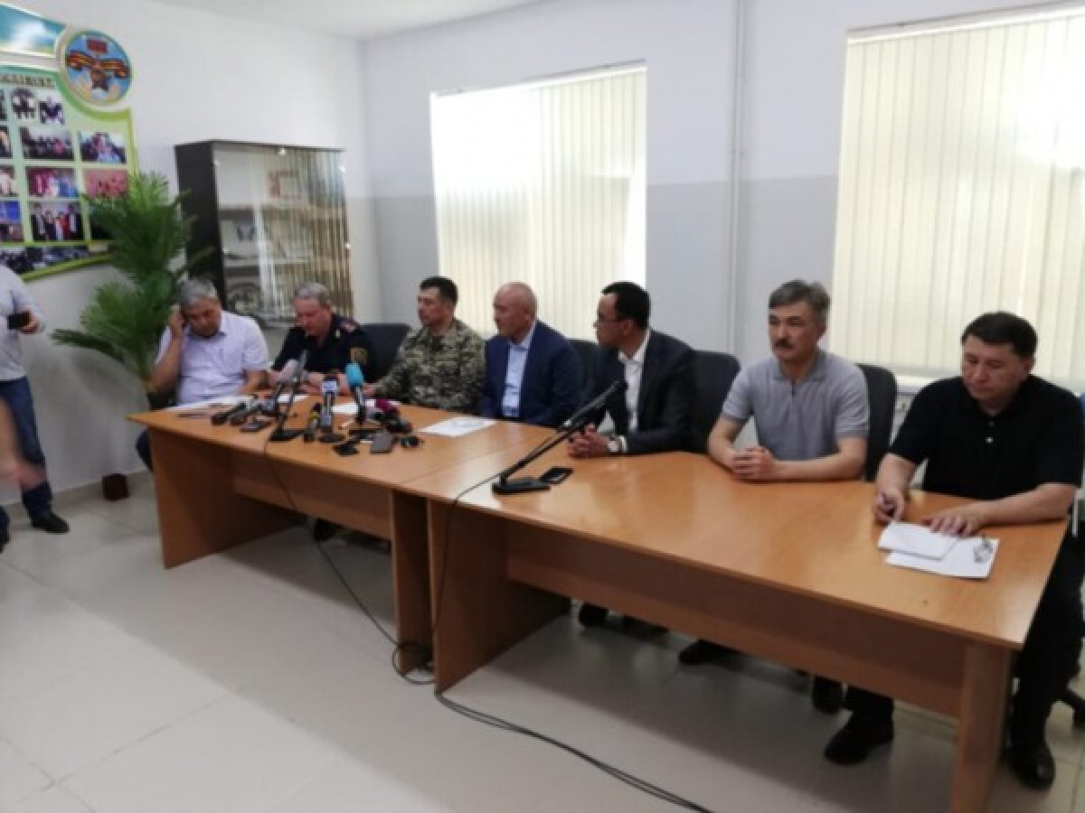 Режим ЧС в Арыси продлили на три дня