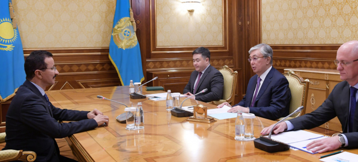 Токаев принял председателя совета директоров DP World 
