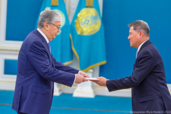 Токаев принял верительные грамоты от иностранных послов трех стран