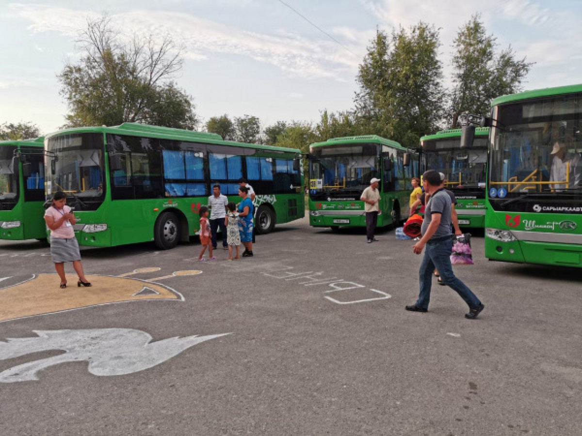 Жители Арыси возвращаются домой