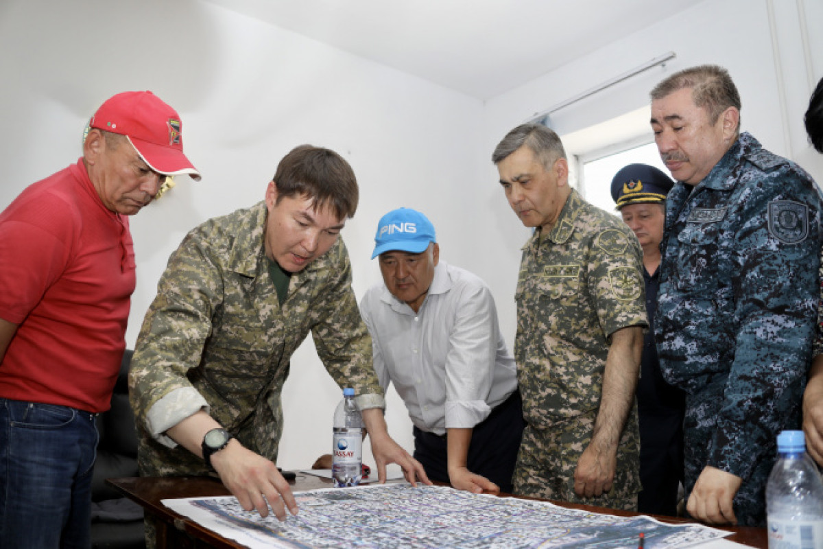 Завершены работы по очистке города Арысь