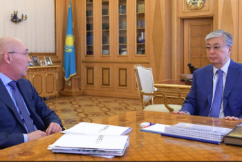 Фотография к новости: Токаев принял управляющего Международным финансовым центром "Астана"