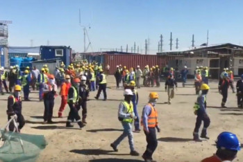 Фотография к новости:  Конфликт из-за фото в WhatsАpp: Рабочие Тенгиза разошлись по своим местам