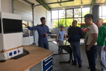 Фотография к новости:  Руководители колледжей Павлодарской области перенимают опыт в Германии