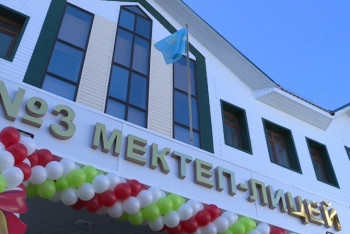 Фотография к новости: В Жамбылской области не осталось трехсменных школ