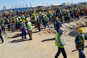 Фотография к новости: Конфликт между рабочими в Тенгизе урегулирован- Минэнерго