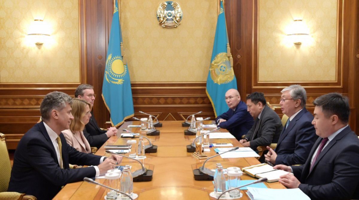 Токаев встретился с представителем банка Citigroup