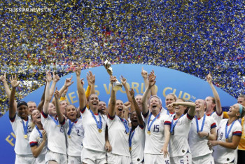 Фотография к новости: Женская сборная США стала чемпионом мира по футболу