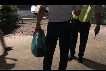 Фотография к новости: Подозрительный рюкзак изучила полиция Шымкента