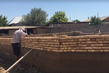 Фотография к новости: Коттедж строят жителю Арыси вместо разрушенного дома