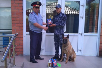 Фотография к новости: В Павлодарской области собака по кличке Ганс помогла раскрыть два преступления