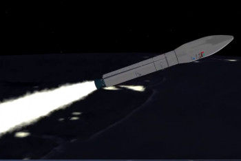 Фотография к новости: Старт французской ракеты Vega завершился аварией