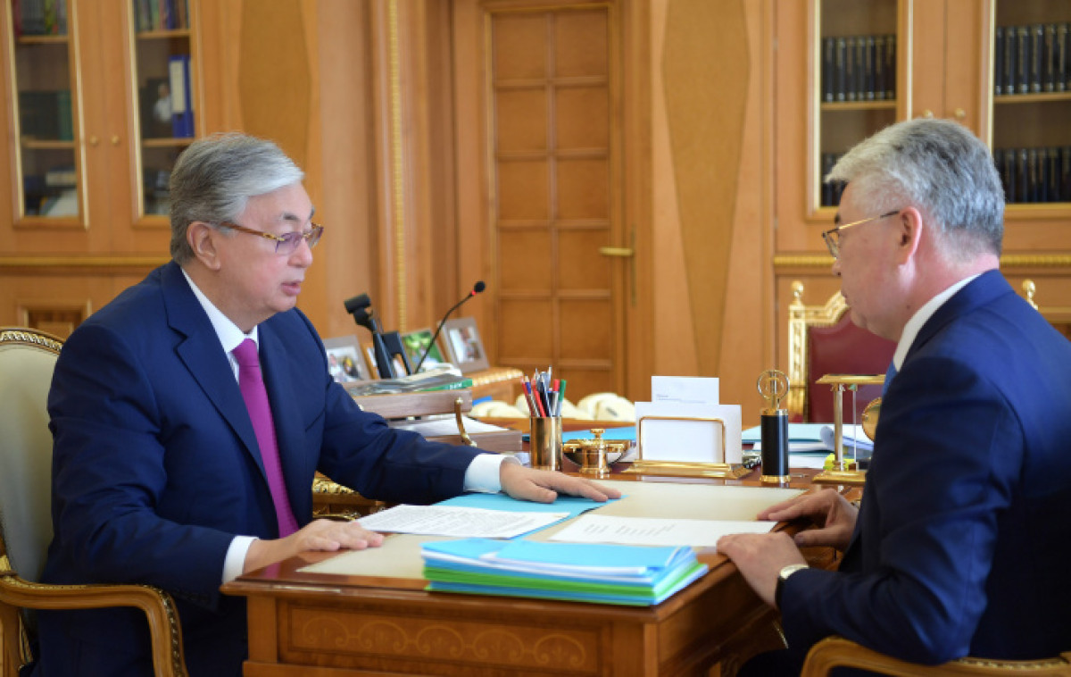 Токаев принял министра иностранных дел Атамкулова