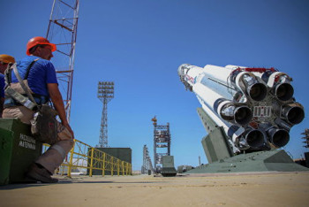 Фотография к новости: С Байконура стартовала ракета "Протон" с телескопом "Спектр-РГ"