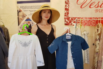 Эксклюзивную коллекцию одежды посвятила юбилею Кокшетау жительница Бурабая