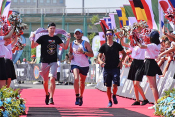 Фотография к новости: Ironman 70.3 Astanа собрал в Нур-Султане 1400 триатлетов из 50 стран