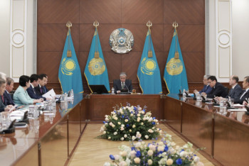 Фотография к новости: В Нур-Султане началось расширенное заседание Правительства 