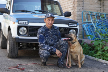 Фотография к новости: С начала года полицейские собаки раскрыли 252 кражи в СКО