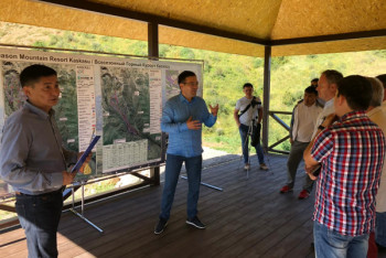 Фотография к новости: В Туркестанской области планируют резко увеличить число посетителей горнолыжного курорта "Каскасу"