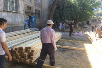 Фотография к новости: В моногороде Кентау начали модернизировать 44 многоэтажки