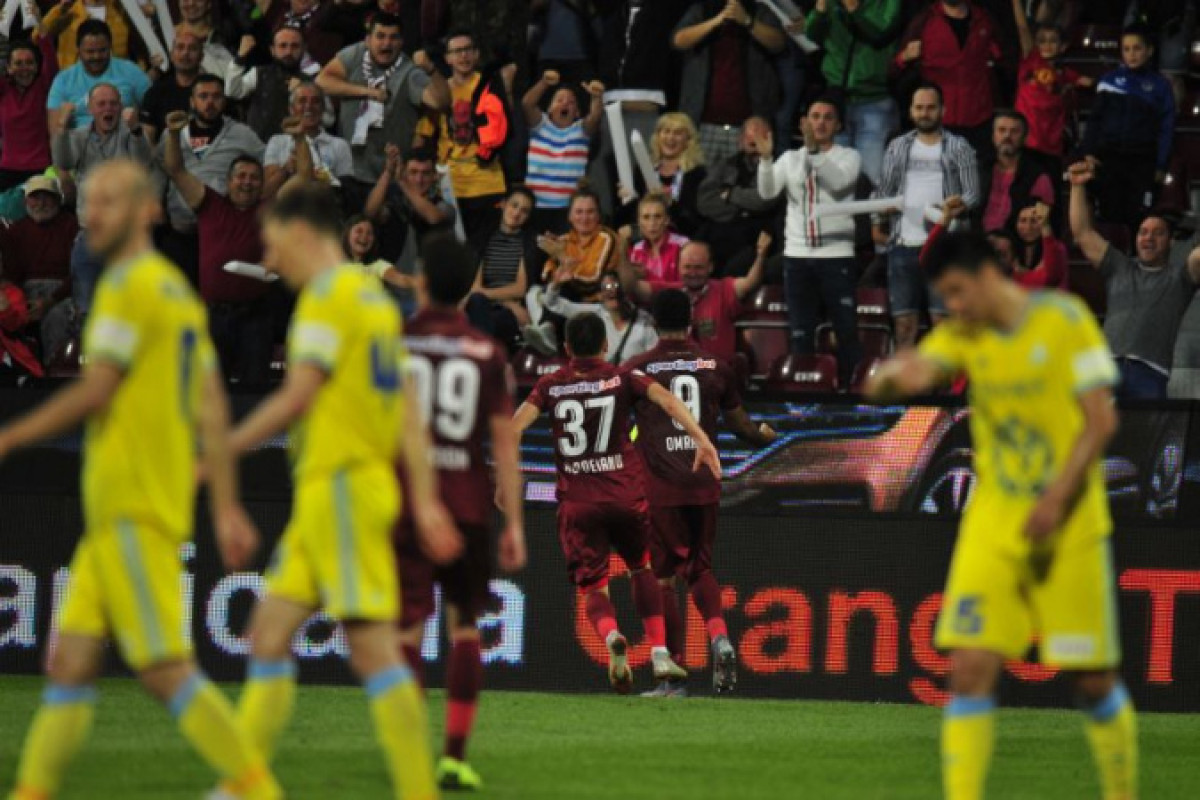 "Астана" уступила чемпиону Румынии в Лиге Чемпионов 