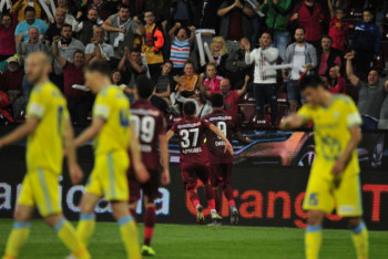 Фотография к новости: "Астана" уступила чемпиону Румынии в Лиге Чемпионов 