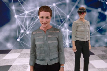 Фотография к новости: Голограмма для HoloLens заменила переводчика на конференции