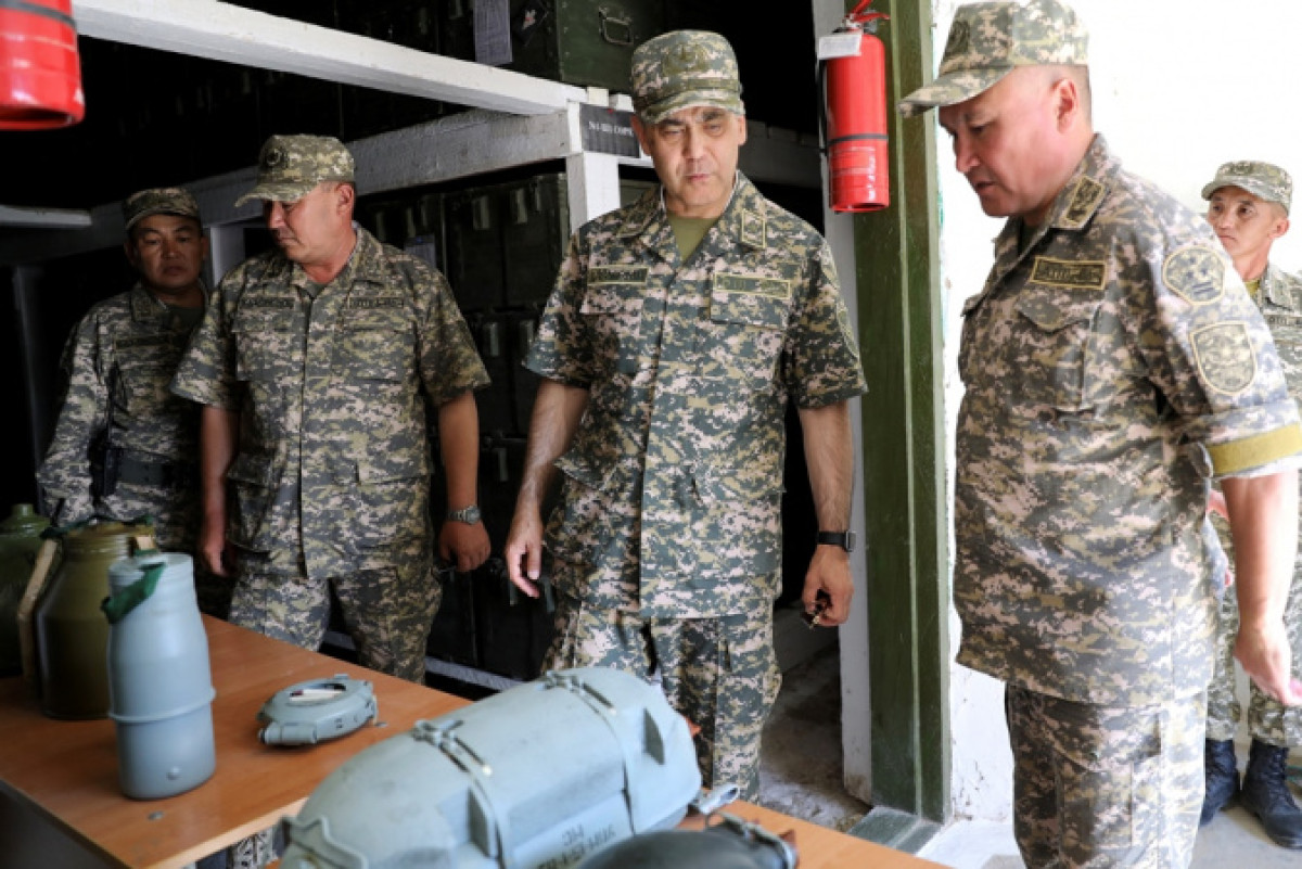 Пресс-служба Министерства обороны РК