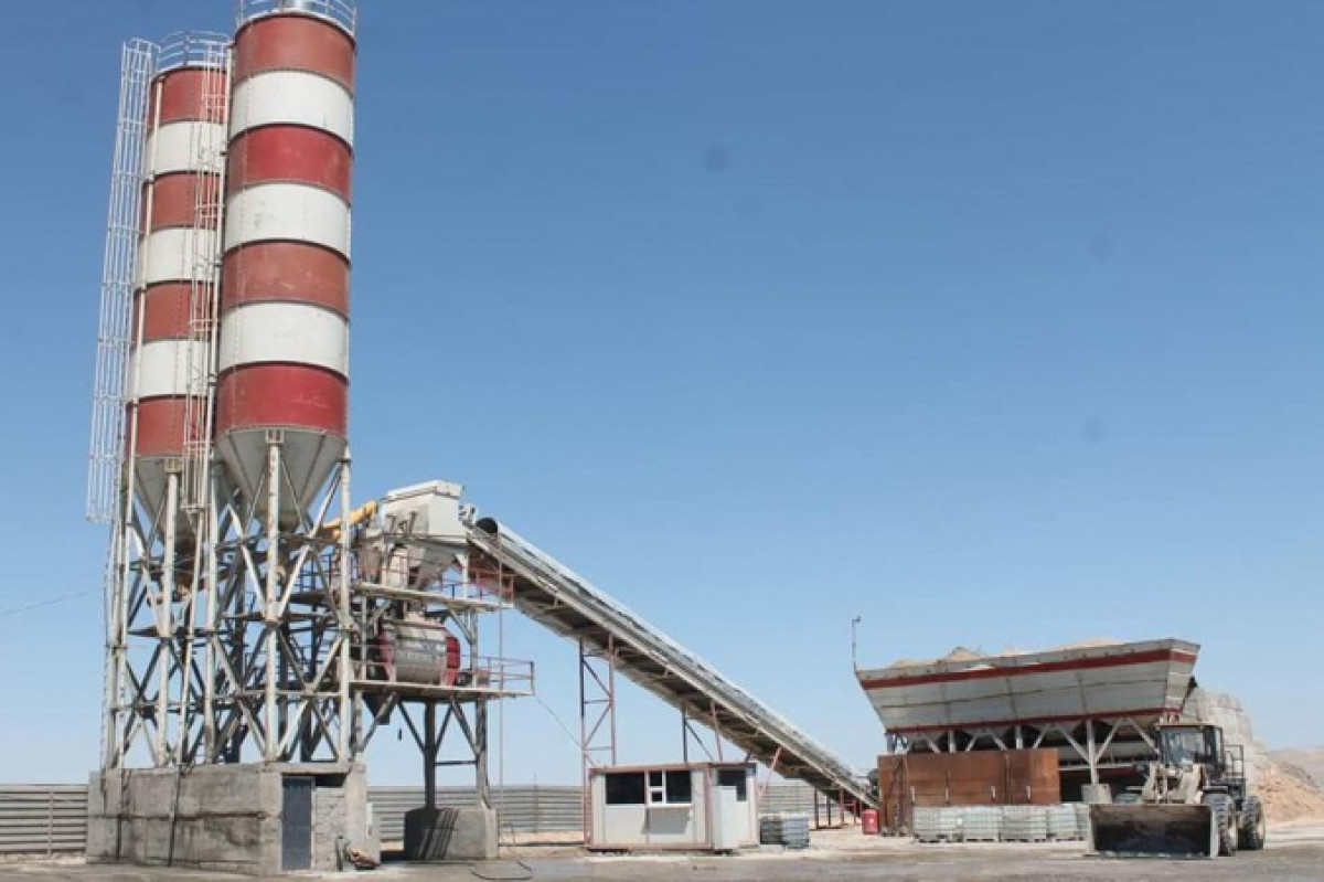 В Кентау открыли бетонный завод