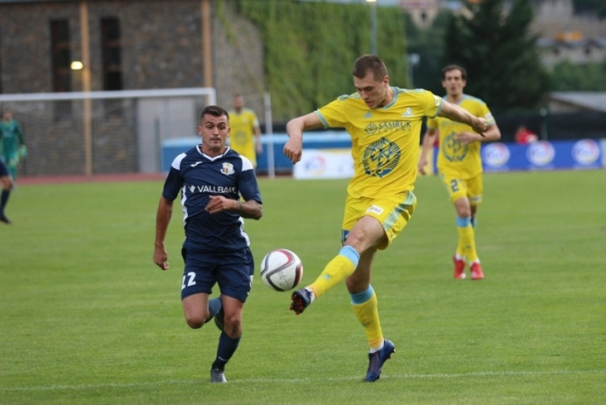 "Астана" сыграла вничью с "Санта-Коломой"