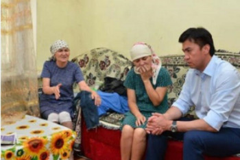 Фотография к новости: В отношении соседа погибшей 3-летней девочки из Шымкента возбуждено уголовное дело