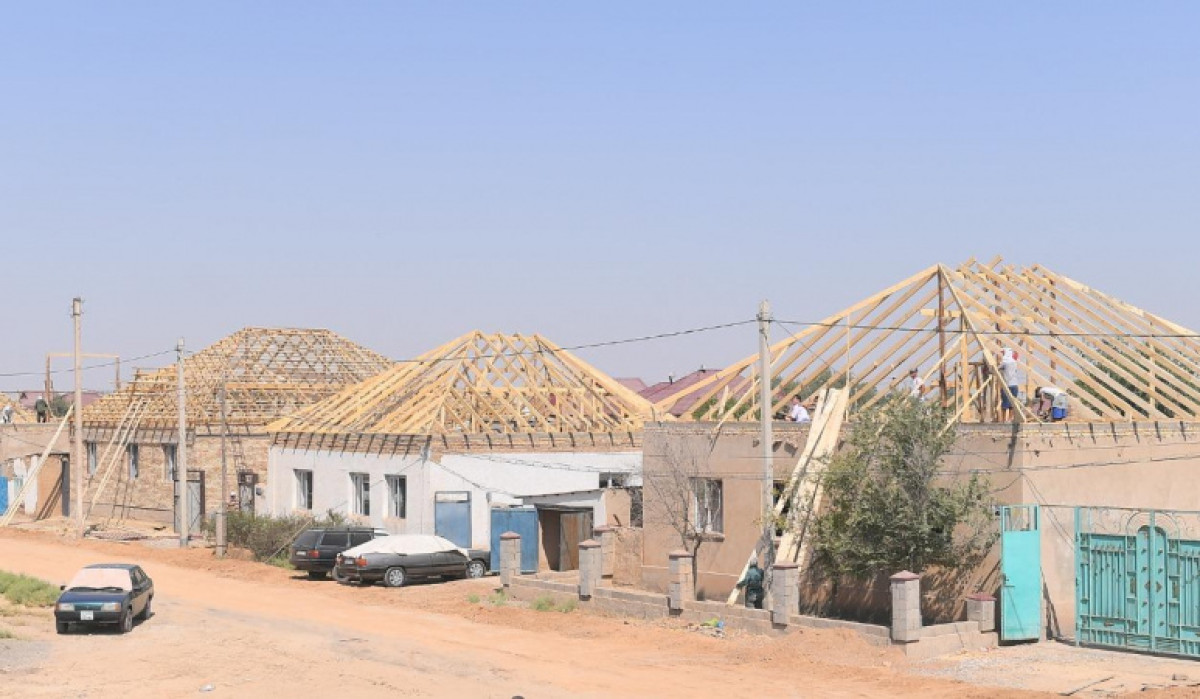 В Арыси отремонтировали 2161 дом