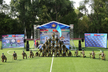 Фотография к новости: В Казахстане стартовали первые военно-спортивные игры среди курсантов СНГ