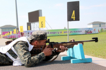 Фотография к новости: Определились первые победители военно-спортивных игр среди курсантов СНГ