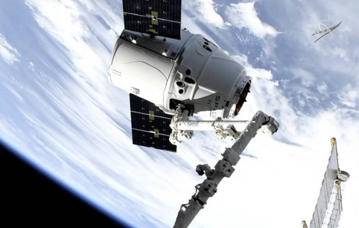 NASA TV via AP